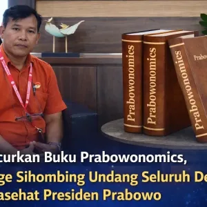 Luncurkan Buku Prabowonomics, Yonge Sihombing Undang Seluruh Dewan Penasehat Presiden Prabowo